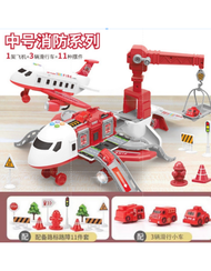 [พร้อมส่ง]​ Big airplane toy ชุดเครื่องบินลำใหญ่+รถเล็ก4คัน ของเล่นเครื่องบินถอดประกอบ เครื่องบินเด็ก ของเล่นDIY เครื่องบินของเล่น