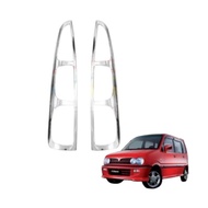 Tail Lamp Cover Chrome Perodua Kenari Set