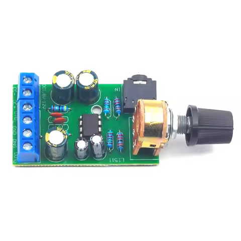 A25P TDA2822M Stereo Audio Amplifier Board 2.0 Portable Radio Amplifier DC Power Supply 1.8-12V