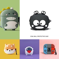 For Realfit F2 Pro ANC Earphone Case Cute silicone cartoon, briquette Shiba Inu