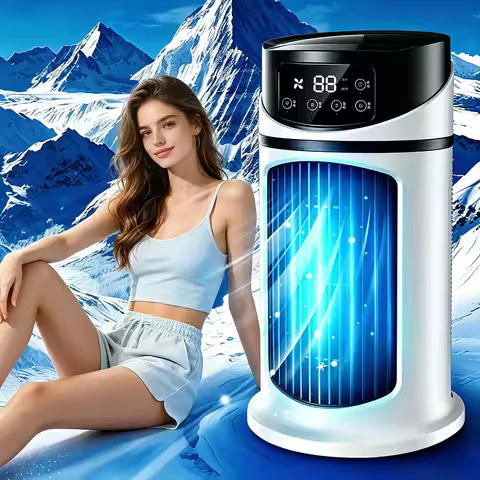 Portable Air Conditioner USB Mini Air Conditioner Air Cooler Fan Water Cooling Fan Air Conditioning 