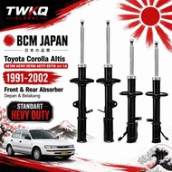 Front Rear Shock Absorber BCM JAPAN for Corolla Altis AE100 AE101 EE100 AE111 EE110 SEG 1.6 1991-200