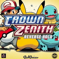 Pokemon TCG Crown Zenith Reverse Holo Ditto Zacian Kyogre Mewtwo Riolu Luxray