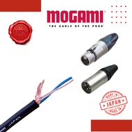 MOGAMI 2549 FLEXIBLE 22AWG OF MIC CABLE 6MM WITH NEUTRIK XLR MALE TO FEMALE