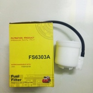 Lọc xăng Toyota Vios 1.5L 2007-2014 mã FS6303A của JS Asakashi Nhật Bản