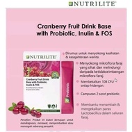 Amway Nutrilite Cranberry Fruit Drink Base With Probiotics, Inulin & FOS (Trial Loose Pack 5 Sticks)