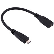 20cm USB-C / Type-C 3.1 Male to USB-C / Type-C Female Connector Adapter Cable For Galaxy S8 & S8 + /
