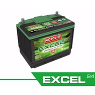 Motolite EXCEL NS60  (24mos Warranty) Maintenance Free Car/Automotive Battery