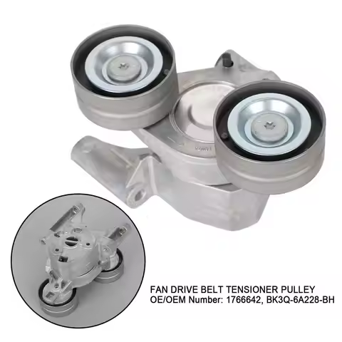 Fan Drive Belt Tensioner Pulley BK3Q-6A228-BH 1D00-15-980 For Ford Ranger MK7 MK8 11-ON Transit 2.2 