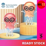 Dancing Jellyfish Automatic Sensing Obstacle-Avoiding Toys with Light Music Toy Dance HX178
