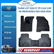 Mercedes G63 premium virgin PVC floor mats (5 seats) 2019-2024, Standard Form, Waterproof, Interior 