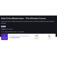 Data Entry Masterclass - The Ultimate Course