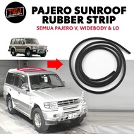 Mitsubishi Pajero Sunroof strip for pajero L049 L047 L149 V33V43V45 v44 V46 Getah sunroof pajero V B