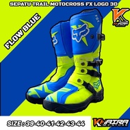 Cross Trail boots trabass adventure Enduro FX flow blue