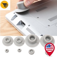 MK2 4Pcs/Set Soft PVC Laptop Cooling Pad / Laptop Anti-Slip Cooling Pad / Laptop Stand/Cooling Feet 