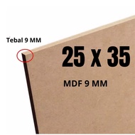 MDF 9 mm 35 x 35 / MDF Board 9 mm / MDF 6 mm 20 x 30