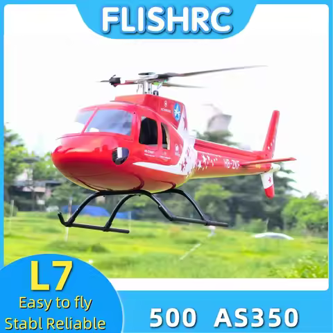 FL500 FLISHRC AS350 500 Size Scale Helicopter 6CH RC Helicopter GPS with L7 Flight Controller RTF BN
