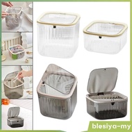 [BlesiyaMY] Mini Desktop Trash Can Mini Desktop Storage Box Waste Basket for Countertop Coffee Table