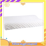 【W】Memory Foam Pillow Orthopedic Pillow Latex Neck Pillow Fiber Slow Rebound Soft Pillow Massager Cervical Health Care-30x50Cm