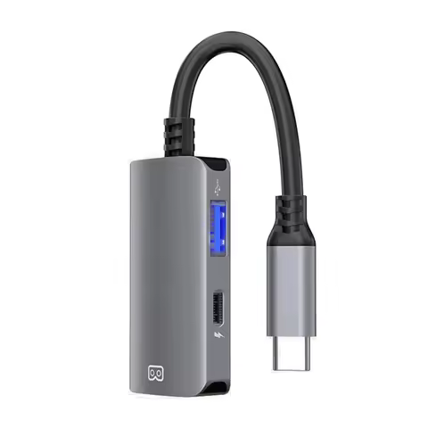 CEA USB-C To Type C Converter For XREAL Nreal,Switch,Stemdeck,Thunderbird Air Plus,Huawei Vision AR 