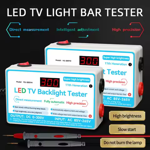 0-300V Output TV LED Tester TV Backlight Tester Meter Repair Tool Lamp Beads Strip Multipurpose LED 