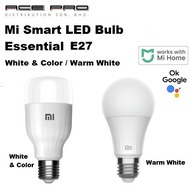 [Global Version] XIAOMI MI Smart LED Bulb Essential Color & Warm White E27 9W Works with Google Assi