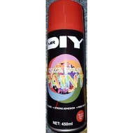 SPRAY PAINT RED VARIATION COLOUR