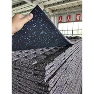 Floor Rubber Gym 50x50 cm Thickness 2 cm / Anti-Slip Gym Rubber Floor / Rubber Floor Carpet Fitness 