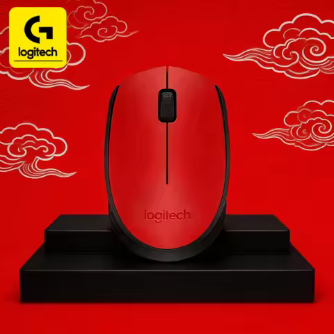 Logitech M170/M185 wireless mouse, with stable 2.4GHz transmission, compatible with multiple systems