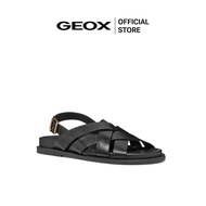 GEOX รองเท้าแตะผู้หญิง รุ่น D ADELASH - BLACK SS25 (D55YWAC9999F_S5BKXX)