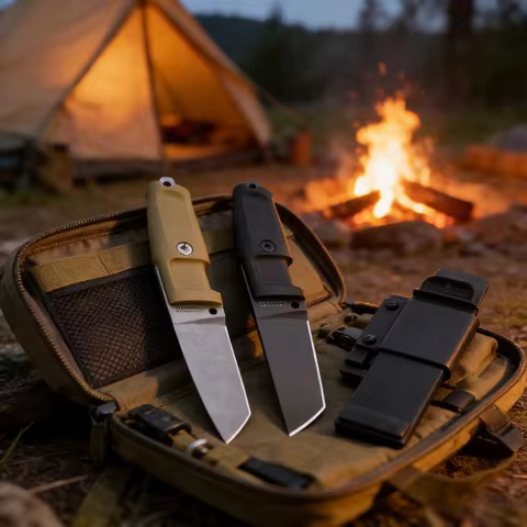 EXTREMA RATIO-T4000, Miniature Compact Fixed Blade, N690 Steel, Camping, Mountaineering, Emergency O