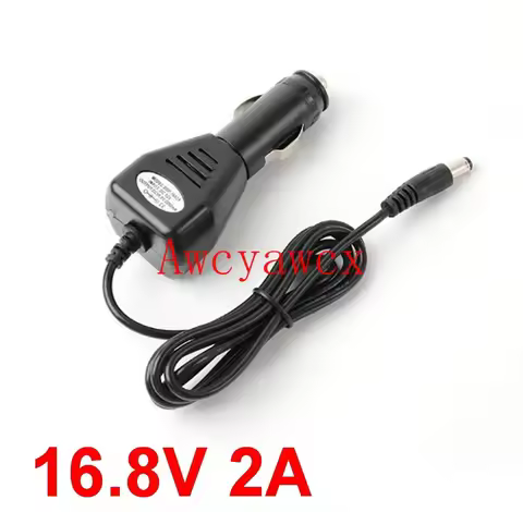 High Quality 8.4V 12.6V 16.8V 2A 2000mA car Charger Li-ion Battery car adapter Power supply For18650