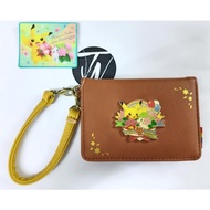 Original Pokemon Center 20th Anniversary Pass Case Wallet Pikachu & Shaymin