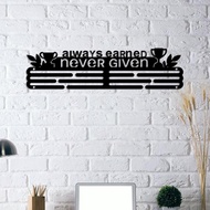 [xdnblun] Medal Display Rack, Medal Hanging Frame Holder, Runner Race Iron Medal Display Rack,