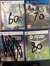 PS5/PS4 games遊戲：Metal Gear Survive/Split Fiction/fc25 fifa