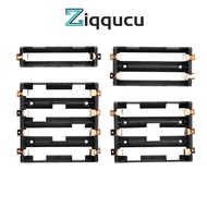 ZIQQUCU 18650 Battery Holder Single/Dual/Three/Four Slot SMT Patch 18650 Battery Clip Holder Box Storage Case with Bronze Pins