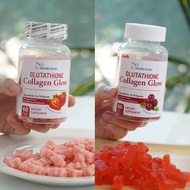 Original NATURE GLOW Glutathione Collagen Glow 60 Gummies