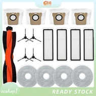 [ecshop1.ph] For Xiaomi Robot Vacuum X20 PRO / D102GL Vacuum Parts Main Roller Side Brush Hepa Filte