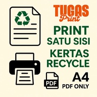 Print A4 One Side Recycle Paper A4 Paper