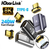 HdoorLink USB C 240W Fast Charging Magnetic Adapter 40Gbps Data Transfer USB Type C Adapter 8K@60Hz 