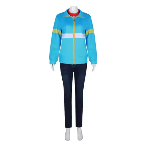 ❤XIALIN Men Women Max Mayfield Cosplay Mike Eleven Lucas Costumes Hell Fire Club Uniform Blue Sweate