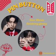 BTS PHOTO PINArirang PIN BUTTON/ BADGE PIN BROSS BTS BROOCH PIN/ 58MM KPOP VERArirang