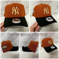 ML-B New E.1r.a New York Yankees World Series 1999 Rusty Copper Edition 9Fo1rty A Frame Snapback Hat
