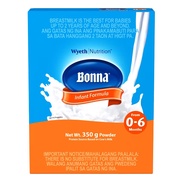 NEWln stock❁Bonna 0 to 6 Months Stage 1 Infant Formula 350g Box