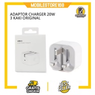 POWER ADAPTOR 20 WATT USBC PLUG UK FAST CHARGING