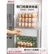 B. b.Best-Selling Modern Housewife Egg Storage Box Refrigerator Side Door Dedicated Egg Handy Tool P