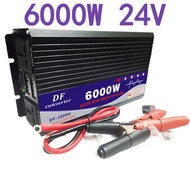 DF6000W ส่งจากกทมคลื่นไซน์บริสุทธิ์ อินเวอร์เตอร์ 12v to 220v 12v 24v  ของแท้ หม้อแปลงไฟ 220v เป็น 1