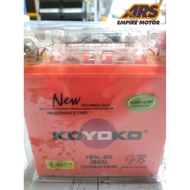 KOYOKO YB5L-BS(BX5) NANOGEL MOTORCYCLE BATTERY