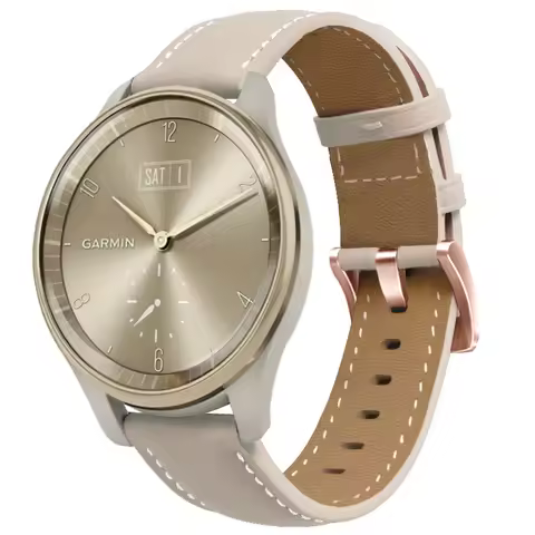 20mm Leather Band For Garmin Vivomove Style HR Sport Trend Luxe Strap Women Girl Watch Strap Smartwa