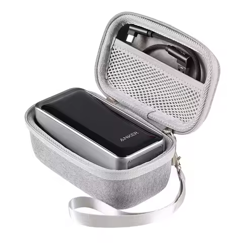 Newest Hard EVA Outdoor Travel Storage Bag Carrying Cover Case for Anker Prime 200W Power Bank 20000